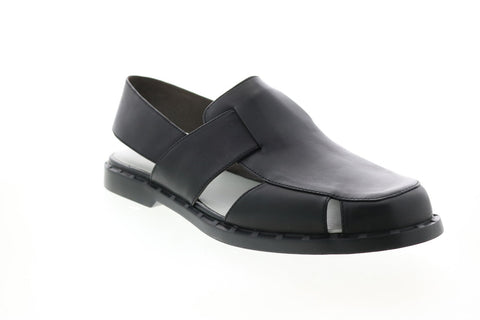 Camper Tws K100626-002 Mens Black Leather Strap Sport Sandals Shoes
