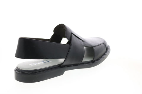 Camper Tws K100626-002 Mens Black Leather Strap Sport Sandals Shoes