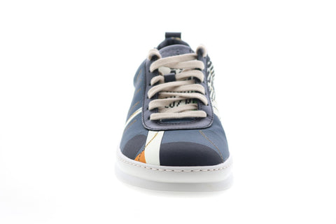Camper Tws K100632-004 Mens Blue Canvas Lace Up Euro Sneakers Shoes