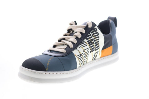Camper Tws K100632-004 Mens Blue Canvas Lace Up Euro Sneakers Shoes