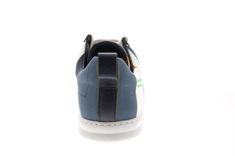 Camper Tws K100632-004 Mens Blue Canvas Lace Up Euro Sneakers Shoes