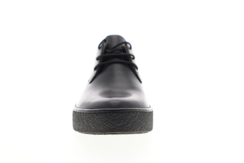 Camper Ambar K200007-005 Womens Black Leather Lace Up Low Top Sneakers Shoes