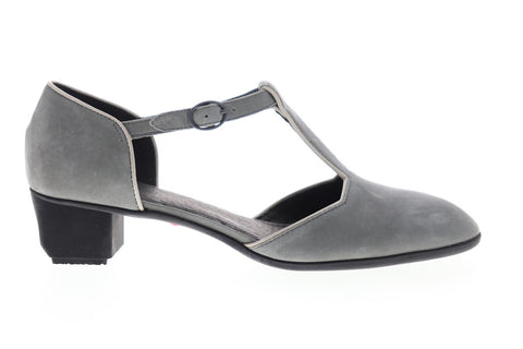Camper Beth K200015-002 Womens Gray Suede Strap Flip-Flops Sandals Shoes