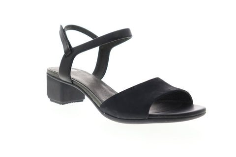 Camper Beth K200070-004 Womens Black Suede Strap Flip-Flops Sandals Shoes