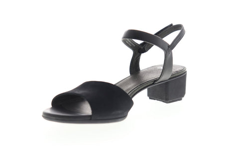 Camper Beth K200070-004 Womens Black Suede Strap Flip-Flops Sandals Shoes