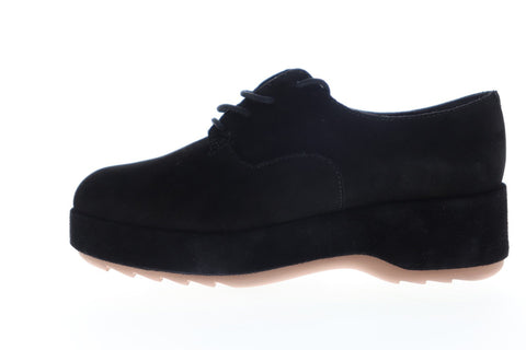 Camper Dessa K200084-004 Womens Black Nubuck Lace Up Casual Dress Boots Shoes