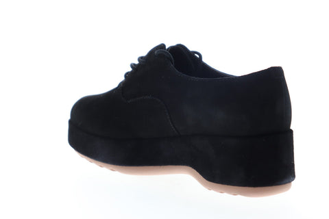 Camper Dessa K200084-004 Womens Black Nubuck Lace Up Casual Dress Boots Shoes