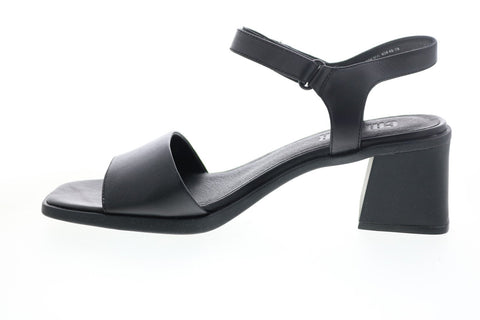 Camper Karolina K200101-004 Womens Black Leather Strap Heels Shoes