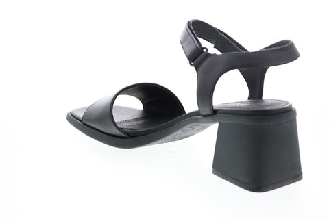 Camper Karolina K200101-004 Womens Black Leather Strap Heels Shoes