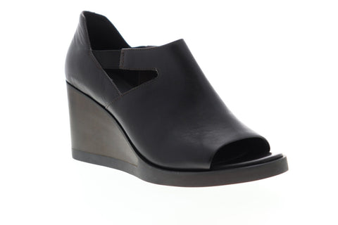 Camper Limi K200113-004 Womens Black Leather Heels Strap Pumps Shoes