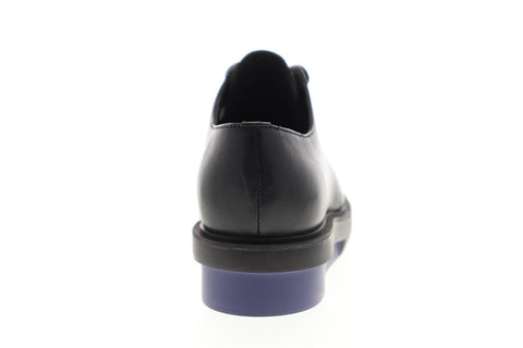 Camper Marta K200114-002 Womens Black Leather Lace Up Casual Oxfords Shoes