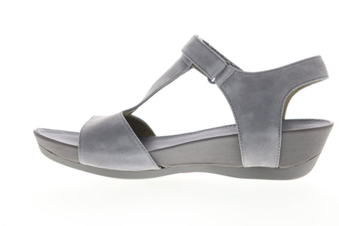 Camper Micro K200117-007 Womens Gray Nubuck Strap Flip-Flops Sandals Shoes