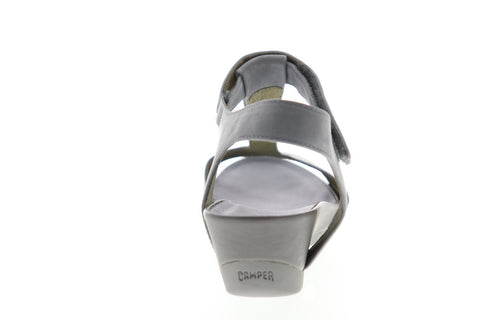 Camper Micro K200117-007 Womens Gray Nubuck Strap Flip-Flops Sandals Shoes
