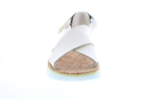 Camper Oruga K200157-013 Womens Beige Leather Strap Slingback Sandals Shoes
