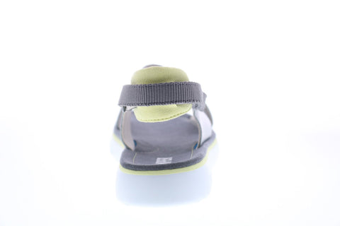 Camper Oruga K200157-018 Womens Silver Leather Slingback Sandals Shoes