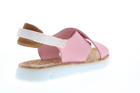 Camper Oruga Sandal K200157-025 Womens Pink Leather Slingback Sandals Shoes