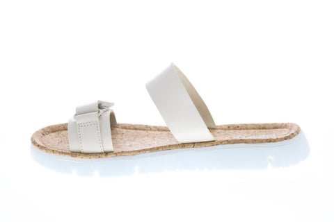 Camper Oruga K200158-002 Womens Beige Leather Strap Slingback Sandals Shoes
