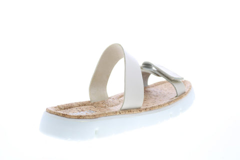 Camper Oruga K200158-002 Womens Beige Leather Strap Slingback Sandals Shoes