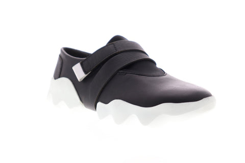 Camper Dub K200159-010 Womens Black Leather Strap Low Top Sneakers Shoes