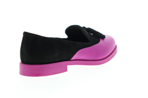 Camper Bowie K200203-001 Womens Pink Leather Casual Slip On Loafers Shoes