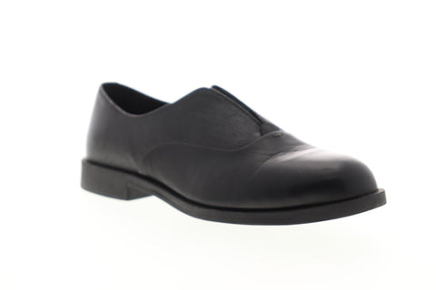 Camper Bowie K200204-005 Womens Black Leather Casual Slip On Loafers Shoes
