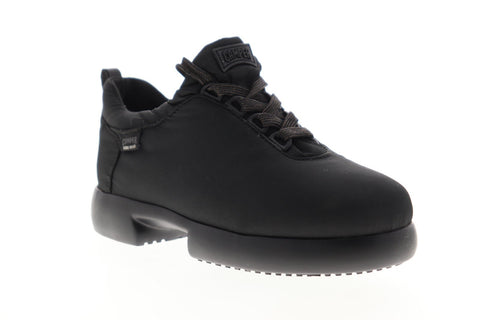 Camper Fiss K200210-005 Womens Black Canvas Lace Up Casual Dress Boots Shoes