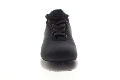 Camper Fiss K200210-005 Womens Black Canvas Lace Up Casual Dress Boots Shoes