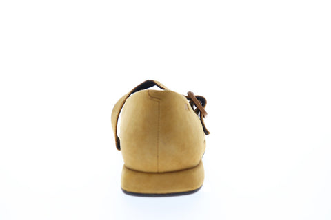 Camper Fidelia K200226-001 Womens Brown Suede Casual Strap Loafers Shoes