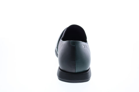 Camper TWS K200227-001 Womens Green Leather Loafers & Slip Ons Boat Shoes