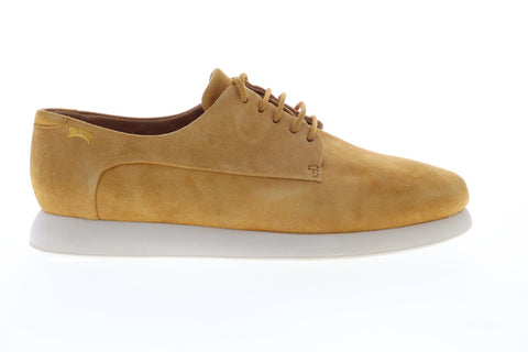 Camper Monday K200249-002 Womens Brown Suede Low Top Sneakers Shoes