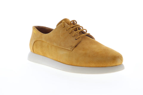 Camper Monday K200249-002 Womens Brown Suede Low Top Sneakers Shoes