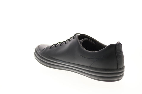 Camper Hoops K200298-026 Womens Black Leather Lace Up Euro Sneakers Shoes
