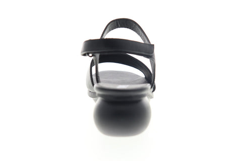 Camper Balloon K200301-001 Womens Black Leather Strap Casual Slippers Shoes