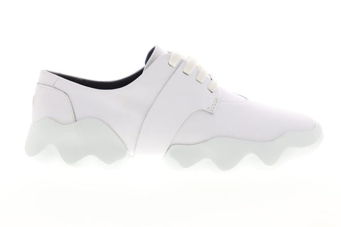 Camper Dub K200313-009 Womens White Leather Lace Up Low Top Sneakers Shoes