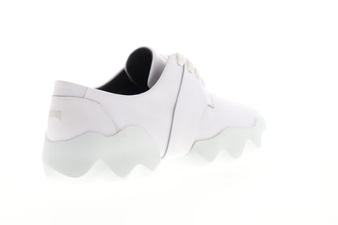Camper Dub K200313-009 Womens White Leather Lace Up Low Top Sneakers Shoes