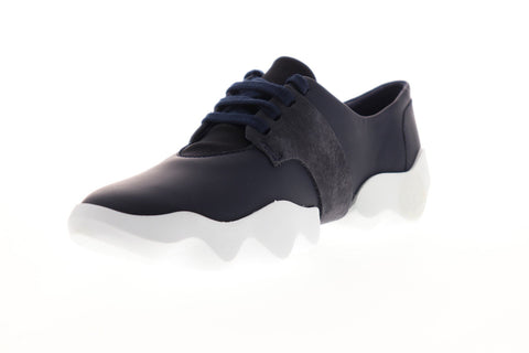 Camper Dub K200313-010 Womens Black Nubuck Lace Up Low Top Sneakers Shoes