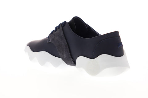 Camper Dub K200313-010 Womens Black Nubuck Lace Up Low Top Sneakers Shoes