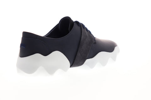 Camper Dub K200313-010 Womens Black Nubuck Lace Up Low Top Sneakers Shoes