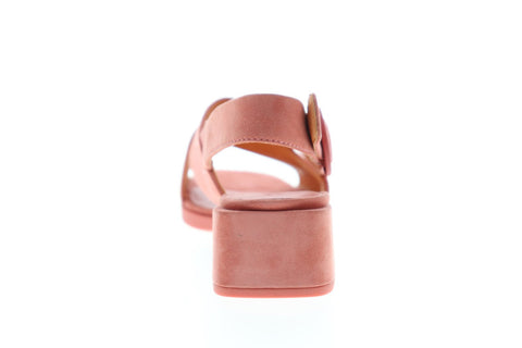 Camper Kobo Sandal K200327-005 Womens Pink Nubuck Flip-Flops Sandals Shoes