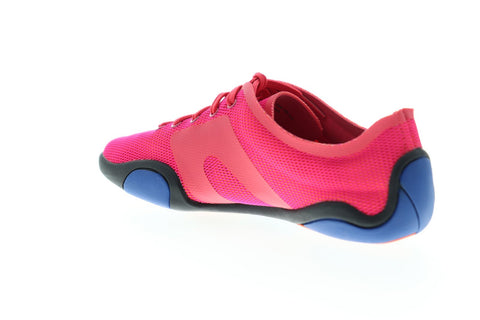 Camper Noshu K200352-004 Womens Pink Mesh Lace Up Low Top Sneakers Shoes