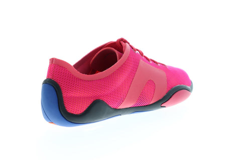 Camper Noshu K200352-004 Womens Pink Mesh Lace Up Low Top Sneakers Shoes