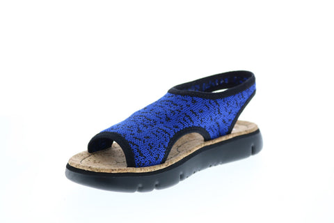 Camper Oruga Sandal K200360-005 Womens Blue Mesh Slingback Sandals Shoes