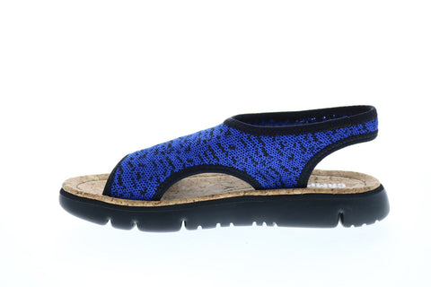 Camper Oruga Sandal K200360-005 Womens Blue Mesh Slingback Sandals Shoes