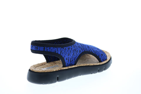 Camper Oruga Sandal K200360-005 Womens Blue Mesh Slingback Sandals Shoes