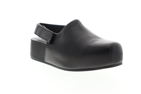 Camper Isamu K200411-001 Womens Black Leather Sport Sandals Shoes