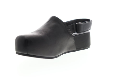 Camper Isamu K200411-001 Womens Black Leather Sport Sandals Shoes