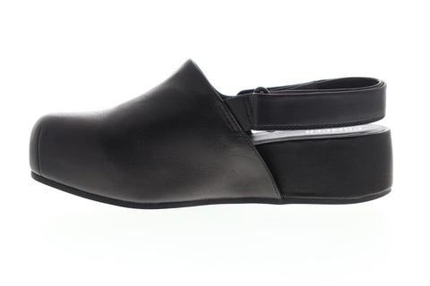 Camper Isamu K200411-001 Womens Black Leather Sport Sandals Shoes