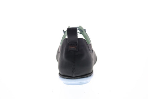 Camper Right Nina K200441-008 Womens Black Leather Slip On Flats Ballet Shoes