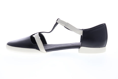 Camper Casi Tiptap K200448-001 Womens Black Leather Slip On Casual Flats Shoes
