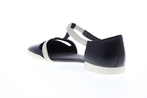 Camper Casi Tiptap K200448-001 Womens Black Leather Slip On Casual Flats Shoes